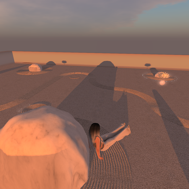 禅庭っぽい場所